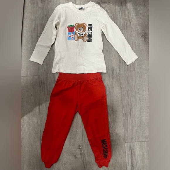 MOSCHINO Kids Teddy Bear Logo Set - Picture 5 of 6
